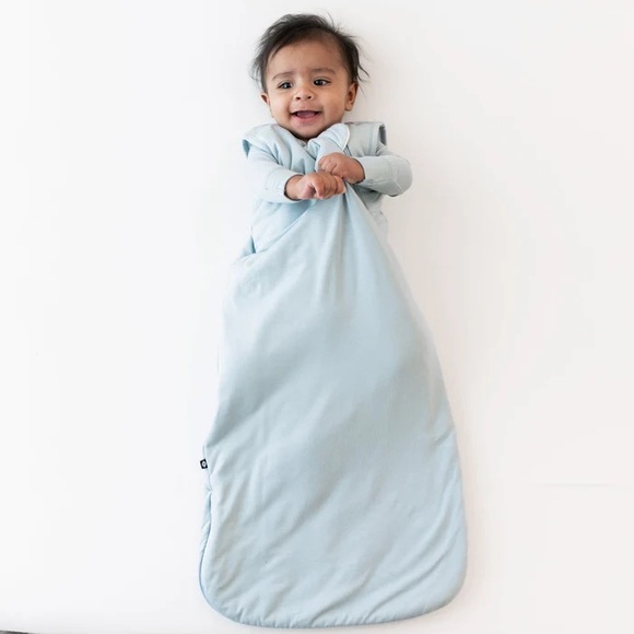 Kyte Baby Sleep Bag 1.0 in Fog Grey Blue Size Small Sleep Sack Wearable Blanket - Picture 2 of 11